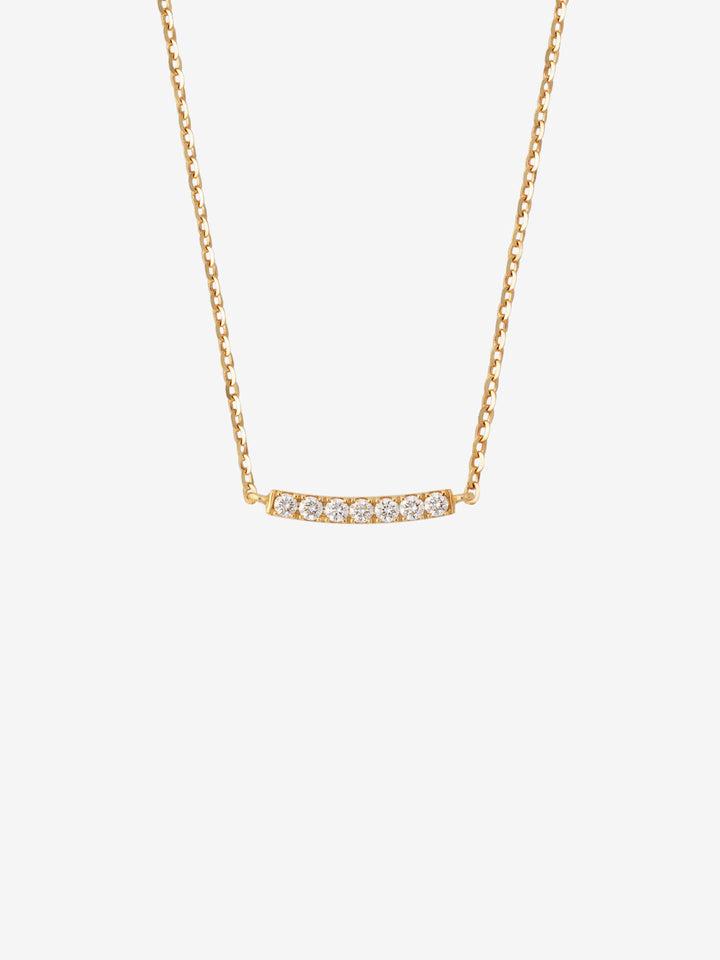 Diamant Linie 0.07 Halskette 14K Gold I Diamanten
