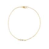 Miss Marilyns 14K & 18K Gold Bracelet w. Diamonds