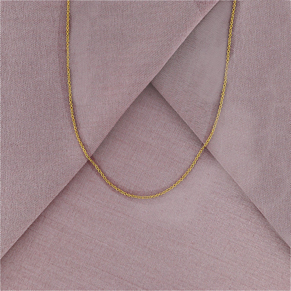 Anchor chain 14K Gold Necklace