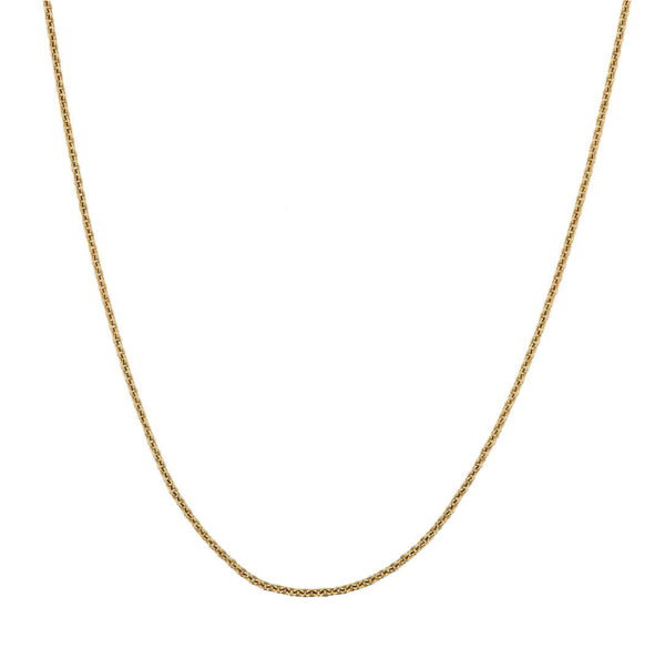 Anchor chain 14K Gold Necklace