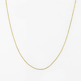 Anchor chain Sparkle 18K Gold Necklace
