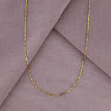 Corn chain 18K Gold Necklace