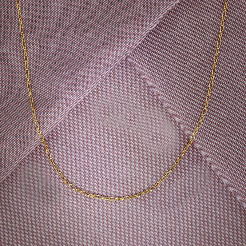 Barok chain 14K Gold Necklace