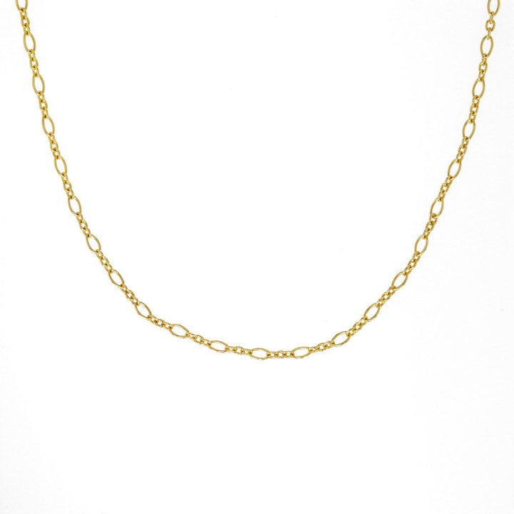 Barok chain 14K Gold Necklace