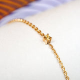 Essential Treat 18K Gold Bracelet w. Sapphire