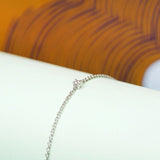 Essential Bracelet Treat White gold 18K Whitegold Bracelet w. Sapphires