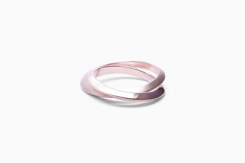 Infinity Ring aus 18K Rosegold 