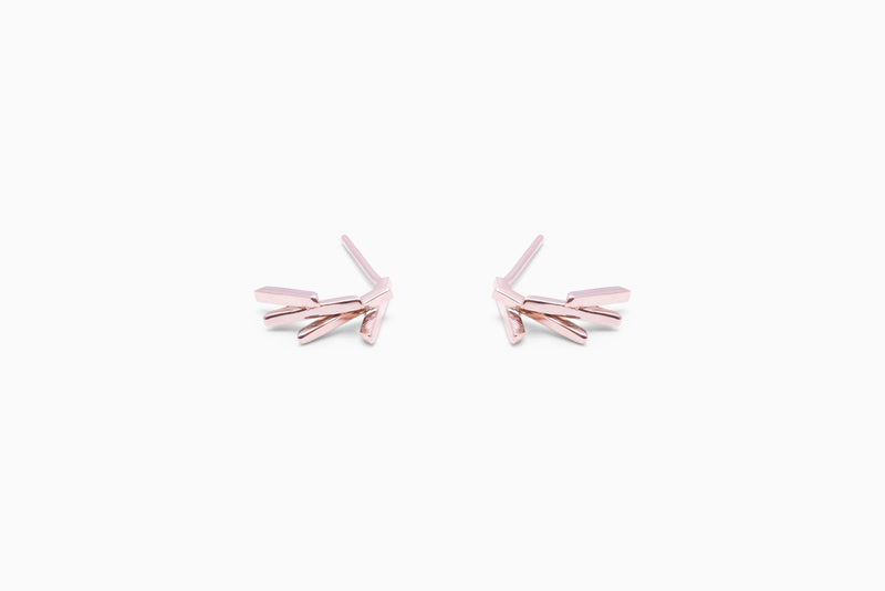 Glacier 18K Rosegold Earrings