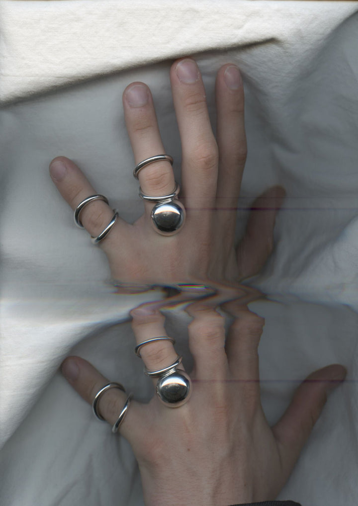 Bulky Sirius Ring Silver