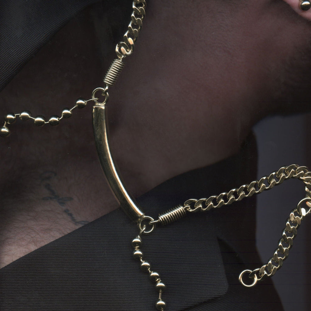 Unisex Choker Forgyldt