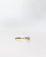 Not So Tiny 18K Guld, Hvidguld eller Rosaguld Ring m. Diamant