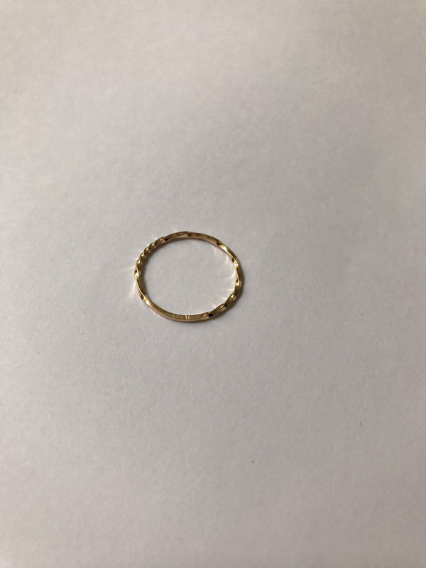 O TWIST Day/light 14K Guld Ring