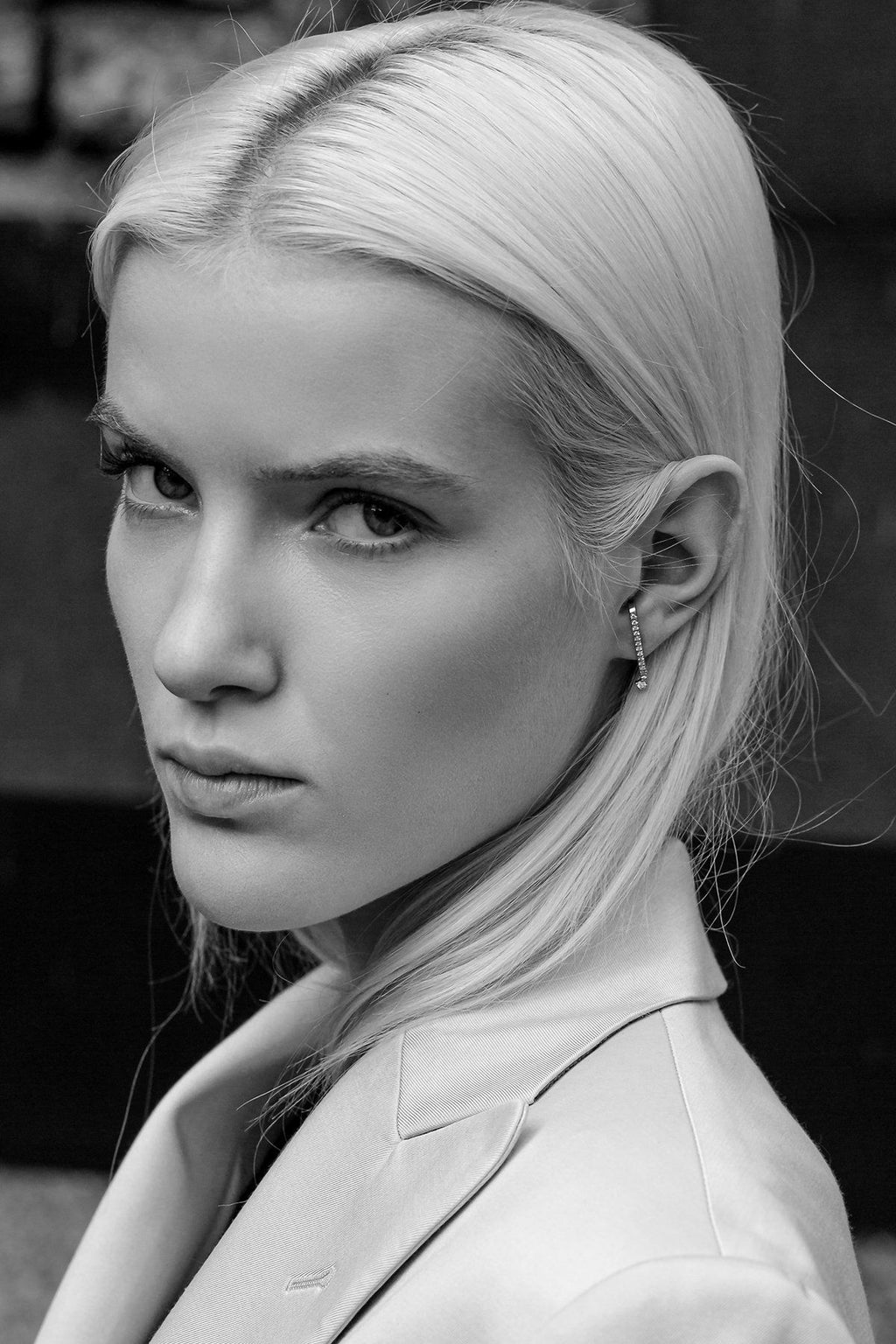 Diamond Drop Earring 0.21 in 14K Gold - Single