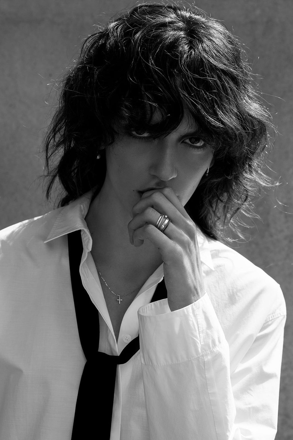 Diamond Spiral Ring 0.05