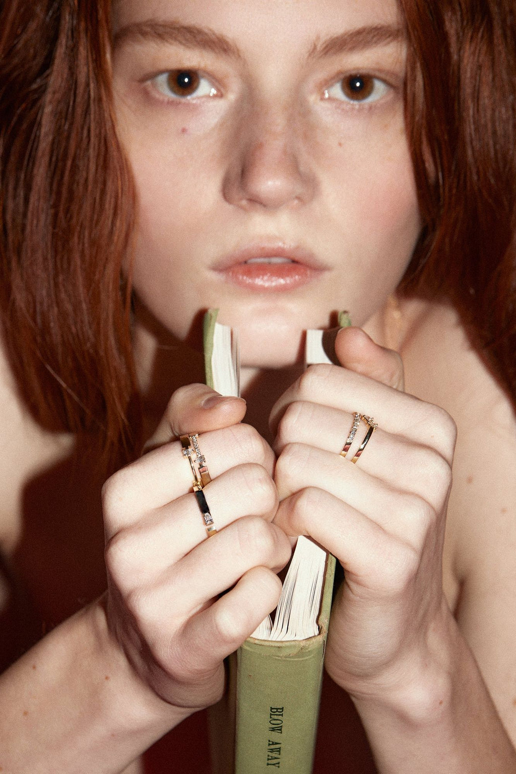 Pear Diamond Bold Ring 0.13