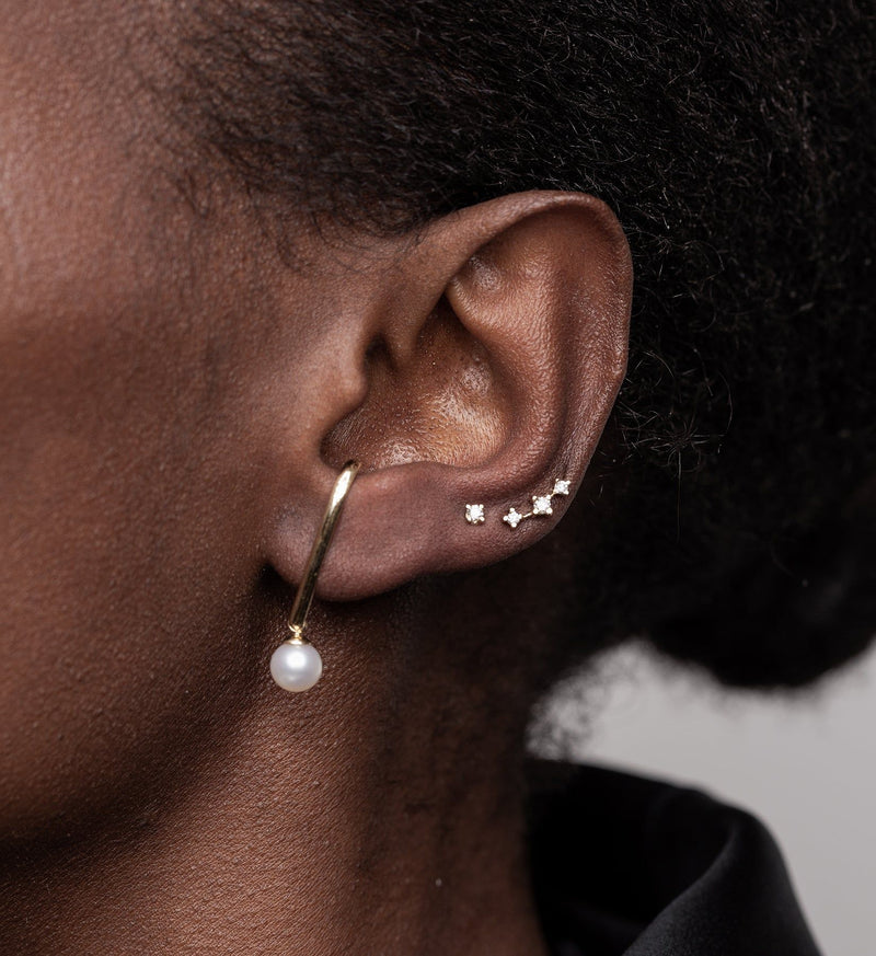 Pearl Drop Earring 06 - Single