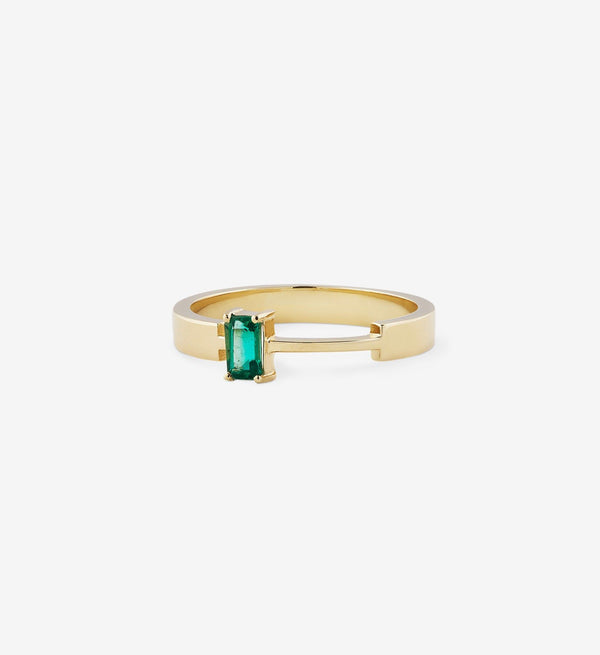 Smaragd-Ring I 0.25 Kt.