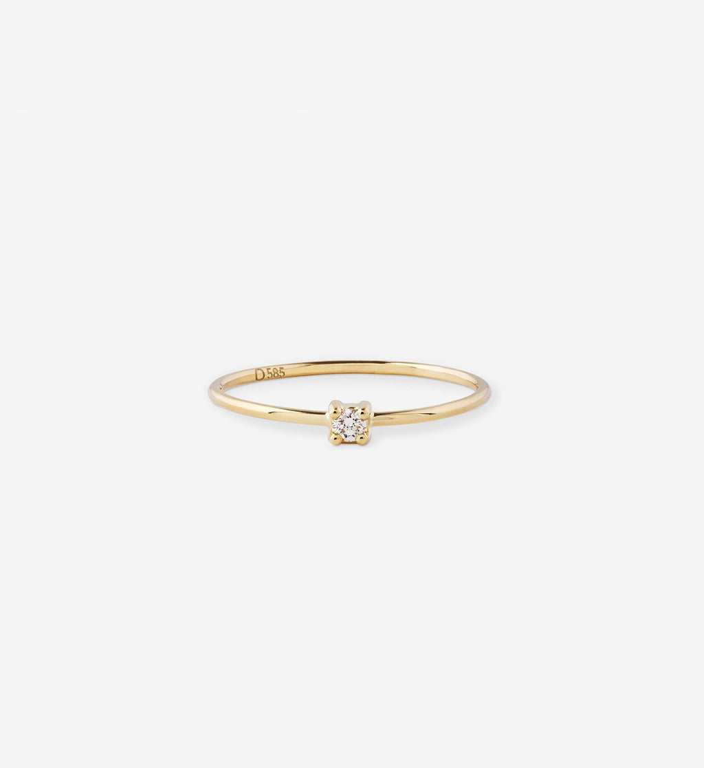 Diamond Ring 0.04 in 14K Gold