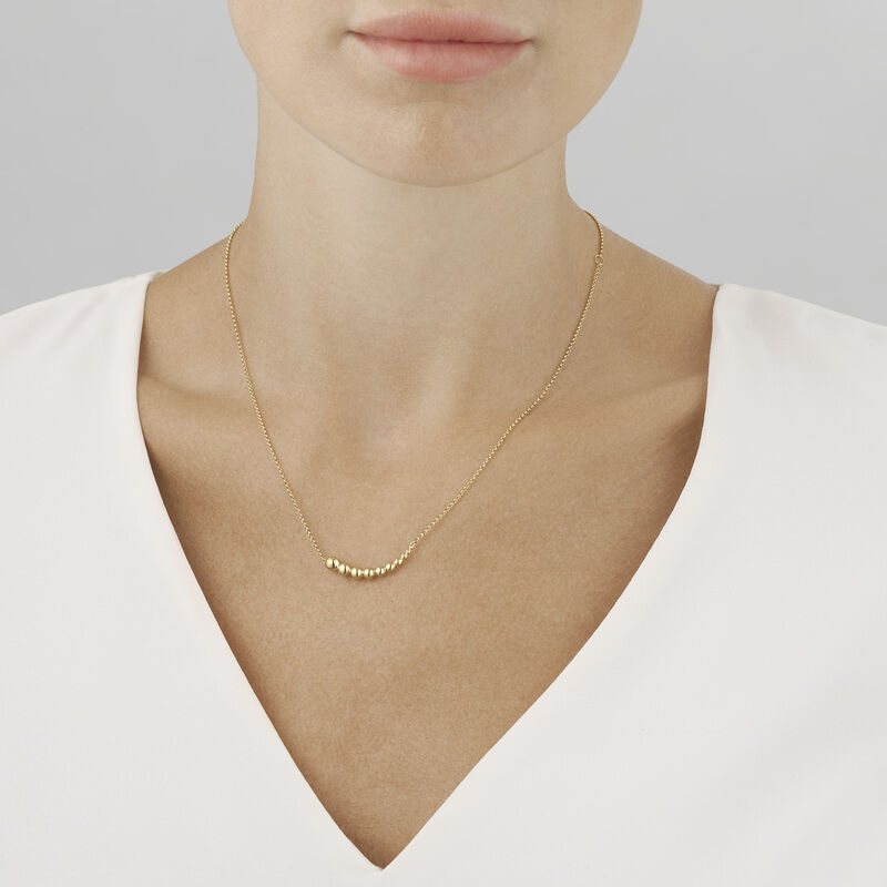 Moonlight Grapes crawling pendant 18K Gold Necklace