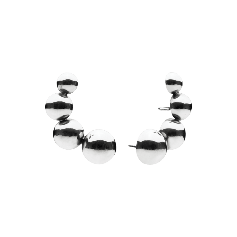 Opposition Earrings Silver