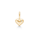 Rock My Heart 18K Guld Vedhæng m. Diamant