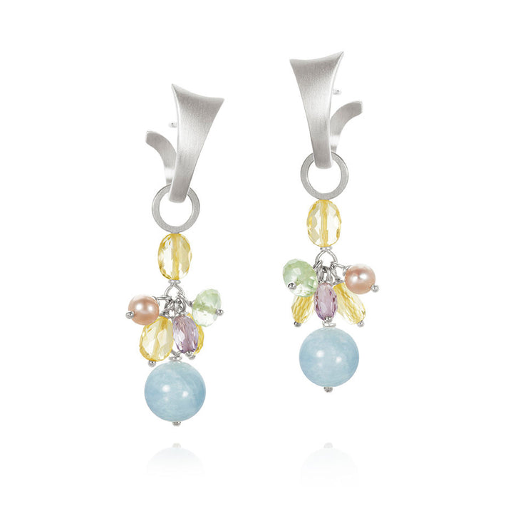 Piccolo Silver Pendants w. Gemstones