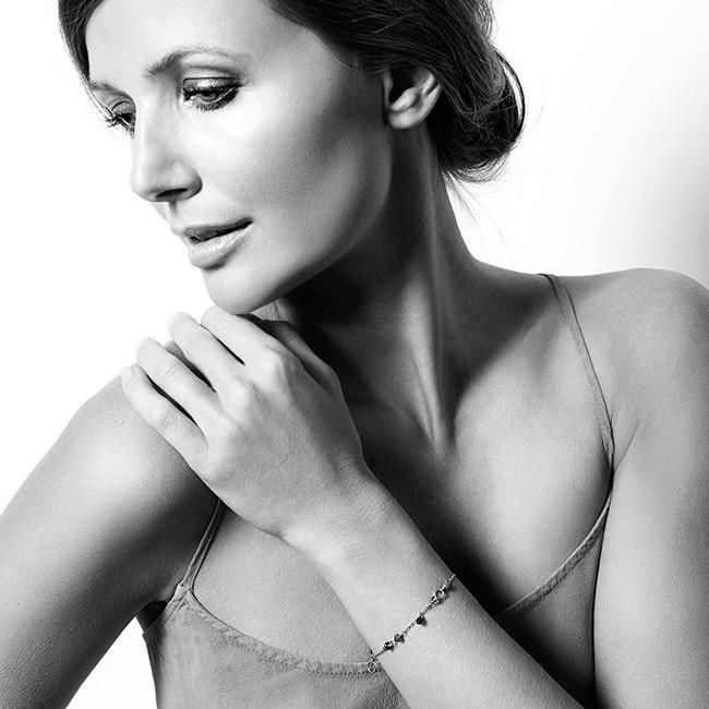 Piccolo Armband 18K vergoldet I Tigerauge 