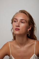 The Nightingale Gold Plated Earring