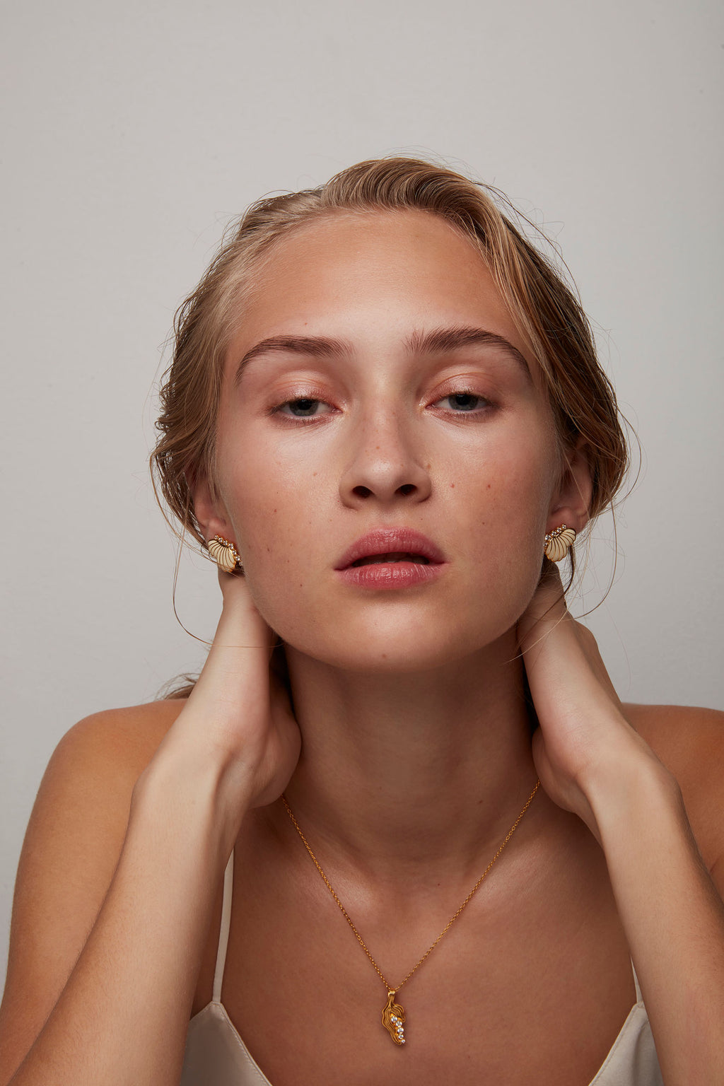 Thumbelina Gold Plated Earring