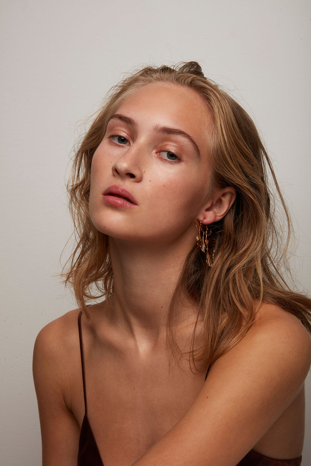 Koi Gold Plated Earrings