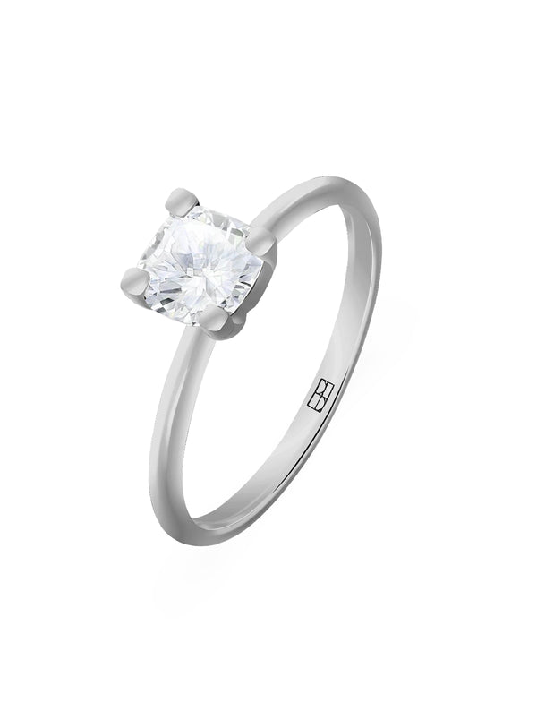 Promise N°10 18K White Gold Ring w. Diamonds