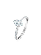 Promise N°16 18K White Gold Ring w. Diamonds