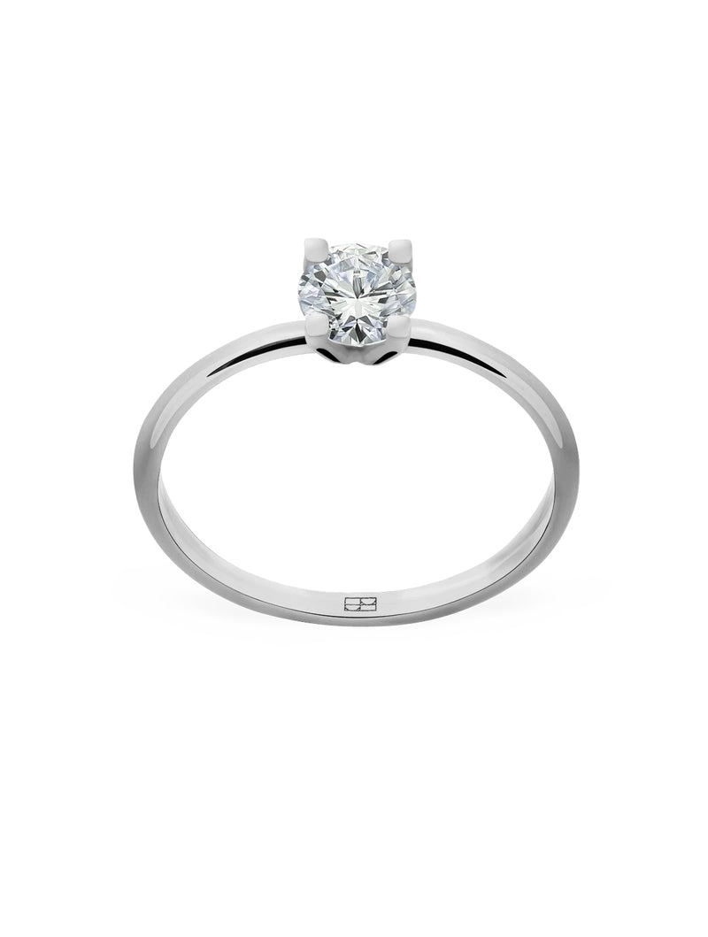 Promise N°1 18K White Gold Ring w. Diamond