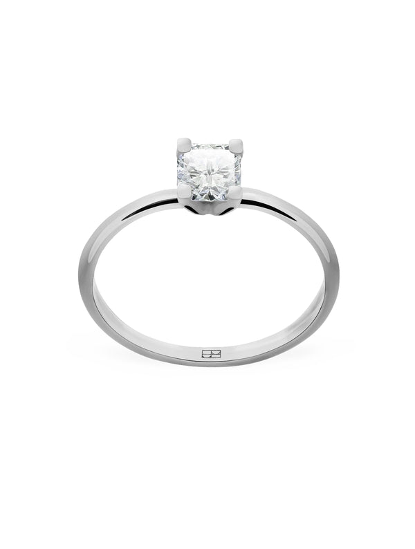 Promise N°8 18K Hvidguld Ring m. Diamanter