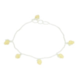 Pale Lemon Necklace Yellow Beads