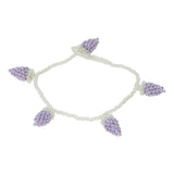 Pale Grape Bracelet Purple Beads