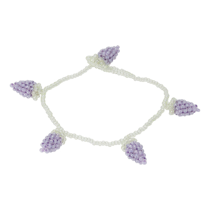 Pale Grape Armband I Lila Schmuckperlen