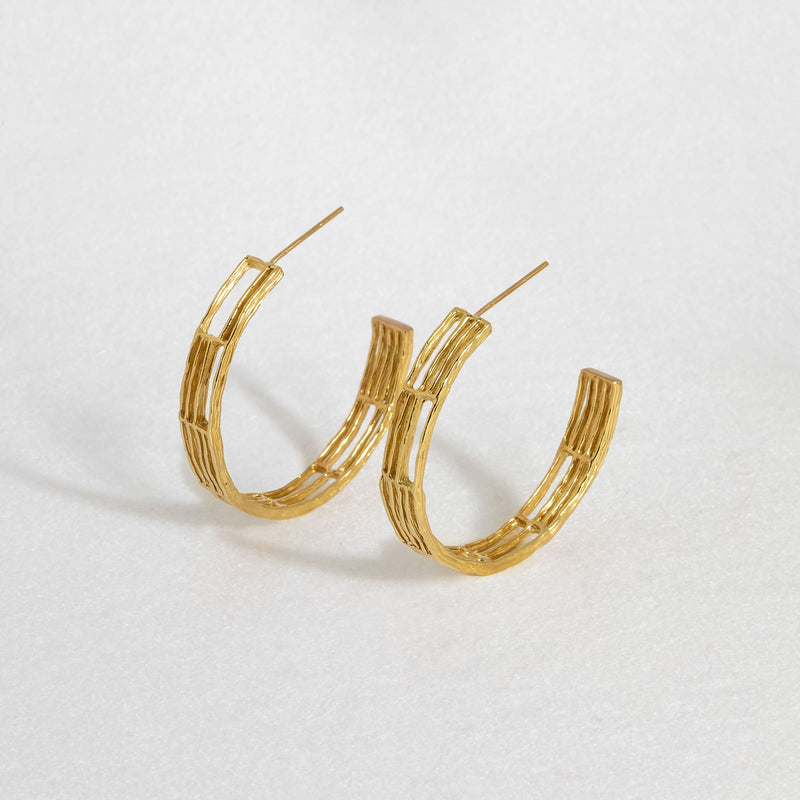 Carole Chiotasso | The Pyrgi 18K Gold Earrings