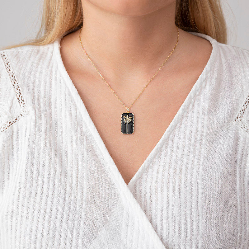 Palm Springs Gold Plated Necklace