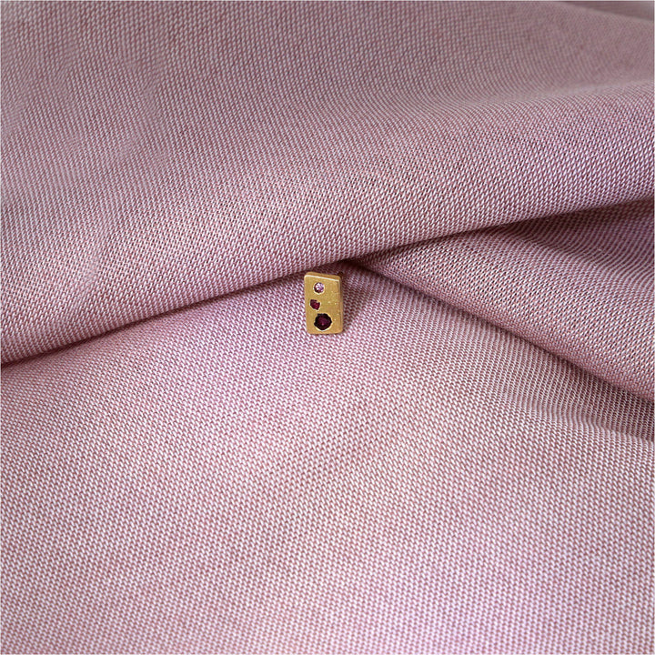 Hidden Gems Stud Earring Gold