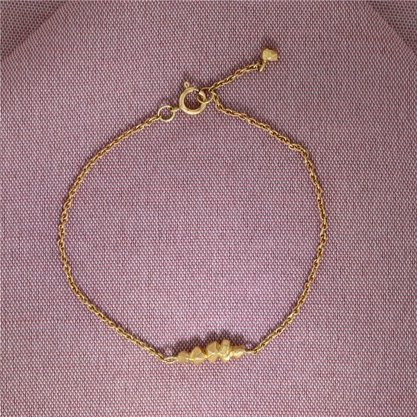 Delicate Nugget Armband I Gold 
