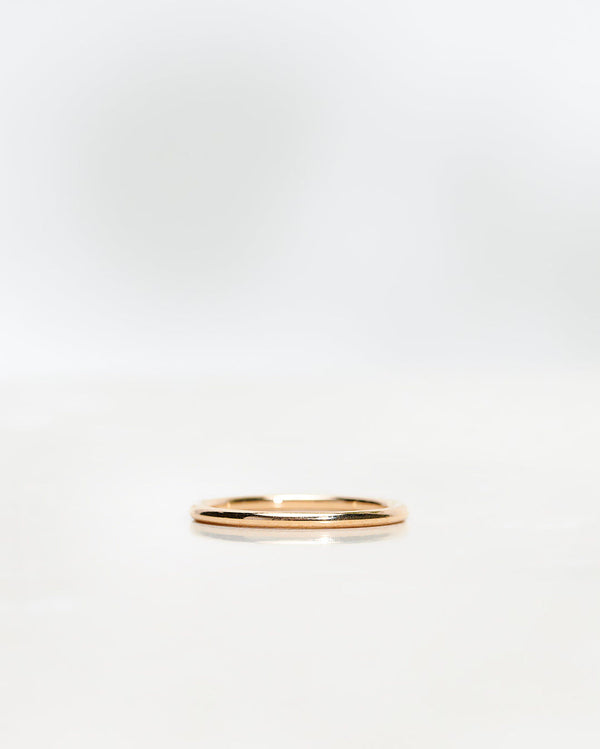Rund Goldie 1.5 mm 18K Guld, Hvidguld eller Rosaguld Ring