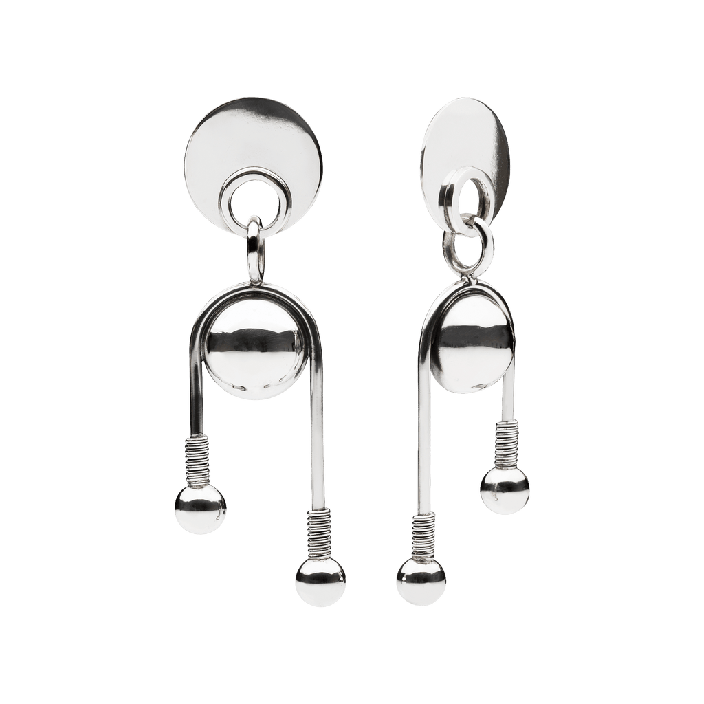 Priorissa Earrings Silver