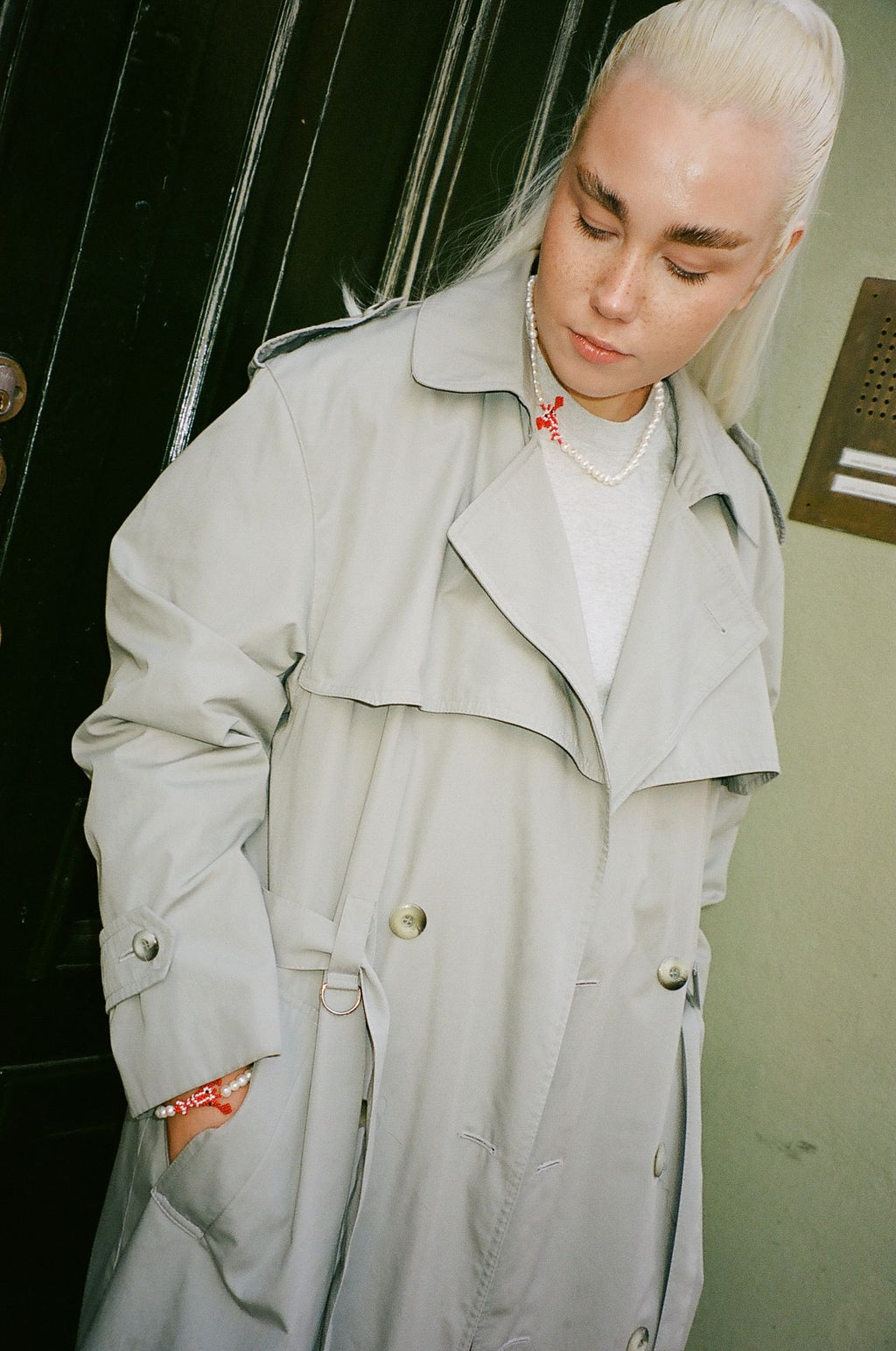 Pearly Lobster Necklace