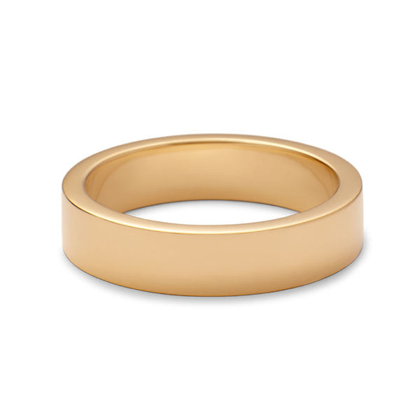 Meant to Be His True Love Band 18K Gold Ring