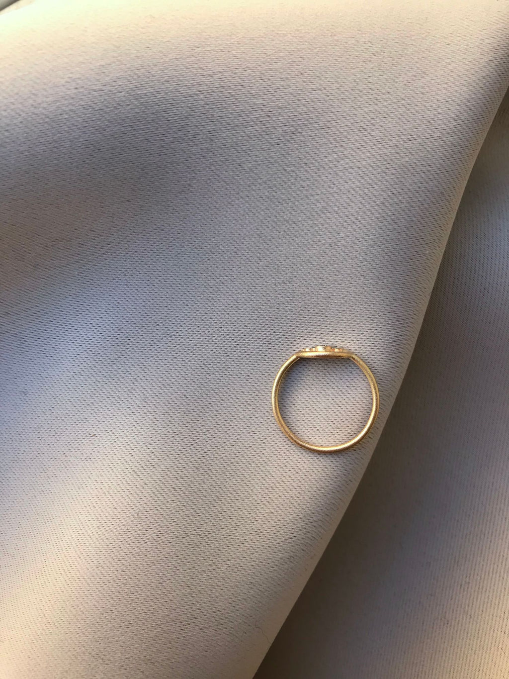 RAINBOW 14K Guld Ring m. Diamant