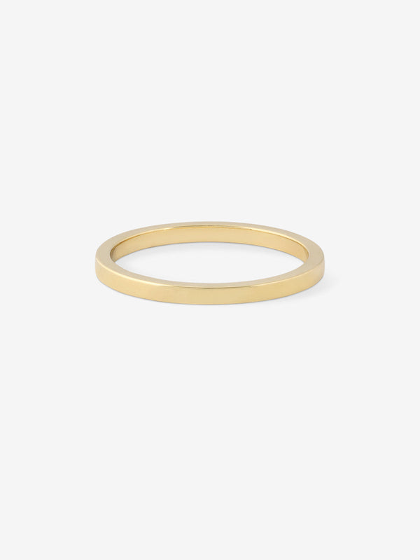 Stacking 1.5 14K Guld, Hvidguld eller Rosaguld Ring