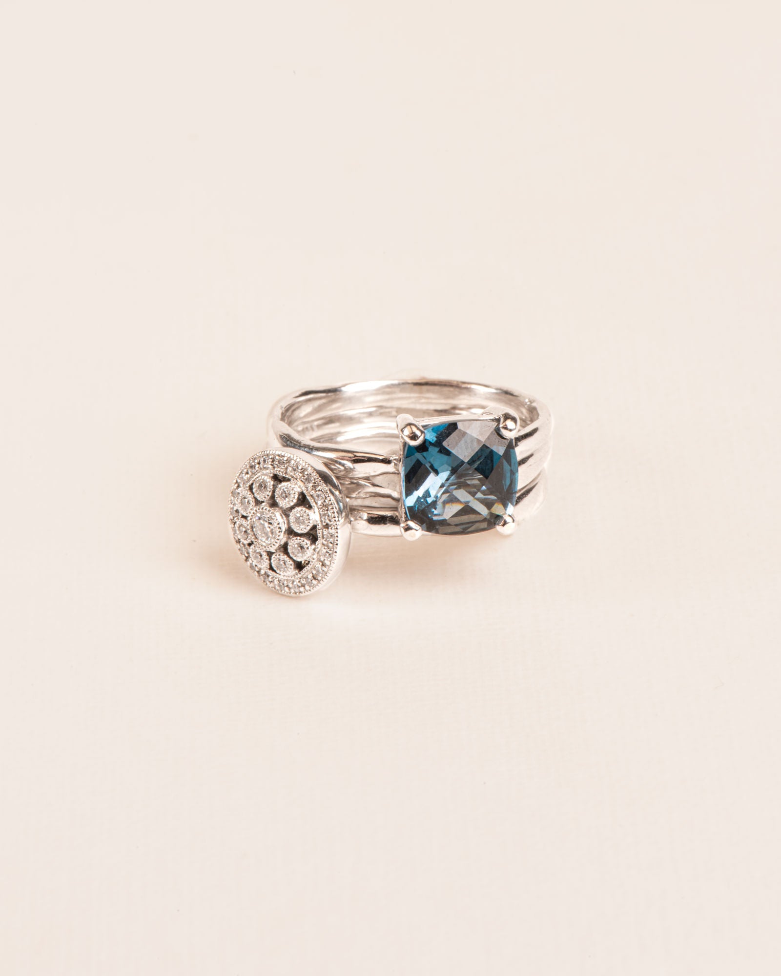 WOUTERS & HENDRIX グリーンストーンリング WOUTERS&HENDRIX Engraved signet リング｜トゥモローランド