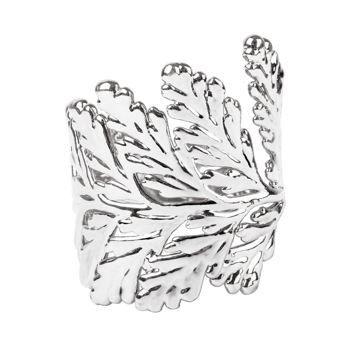 ELVA White Gold Plated Ring