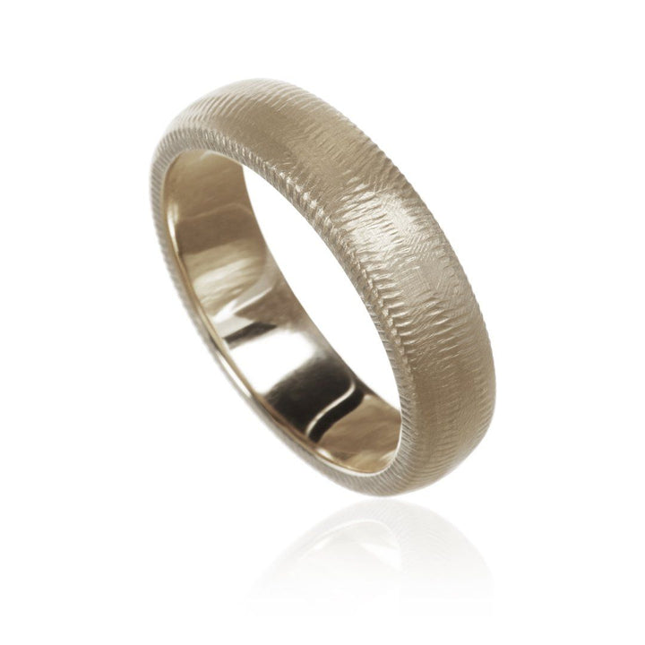 Curve 5.5 mm 18K Hvidguld Ring
